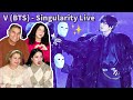V (BTS) Singularity Letra en Español y Live Performance 🔥✨ | Reacción en Familia!! 😍