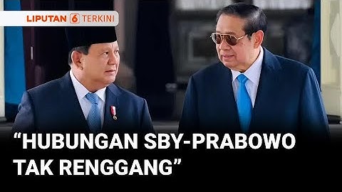 AHY Mengklarifikasi Terkait Hubungan Prabowo dengan SBY | Liputan 6