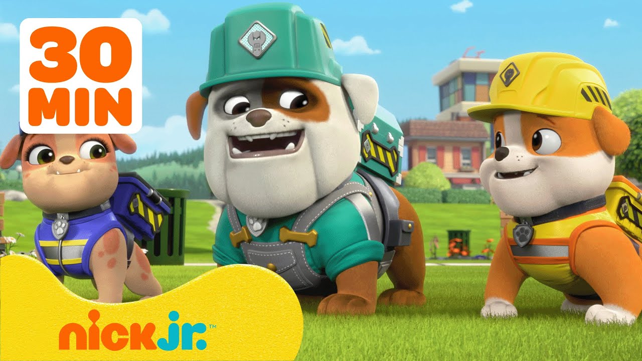 Rubble e Sua Turma | A Patrulha Canina Encontra a Turma! | Nick Jr. em Português