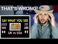 Y'ALL SAY WHAT!? American Reacts to AMERICAN vs BRITISH English *50 DIFFERENCES*