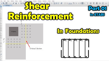 How To Calculate Punching Shear Reinforcements in Foundations Based on ACI Code