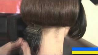 Стрижем Катьку под короткое каре-на-ножке Стрижем Катьку под короткое каре-на-ножке