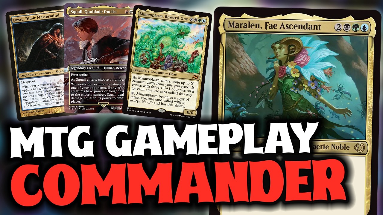 Смешивать два племени непросто... | Геймплей за Маралена, Восходящего Фея | MTG Commander
