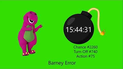 (REUPLOAD) Barney Error (TTUSDDLAFSBEITWWD) [Part 75]