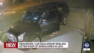 Police investigating car break-ins in Lehi neighborhood and dealership