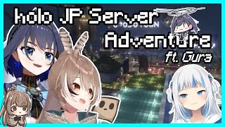 The Adventure of Kronii & Mumei in hololive JP Server ft. Gura【Both POVs】[ID Caption/CC]