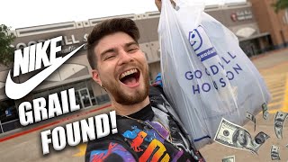 CRAZY NIKE GRAIL FOUND IN THE THRIFT! Trip to the Thrift #339