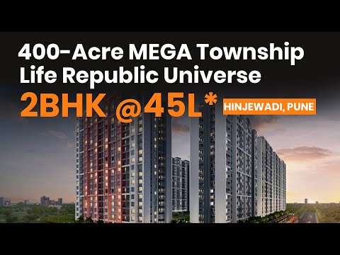 2bhk flat in Hinjewadi Pune | Life Republic Universe (Sample Apartment Tour)
