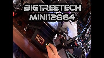 BIGTREETECH Mini12864 1.0 LCD Installation, Same as FYSETC 2.1 Marlin neopixel Mini 12864