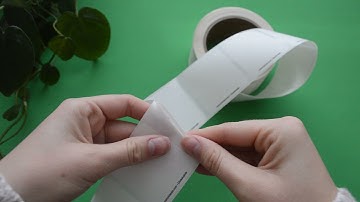 Blank Dissolvable Food Rotation Labels