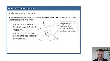 Geometry 9-2 Reflections: Problem 1 - Reflecting a Point Across a Line