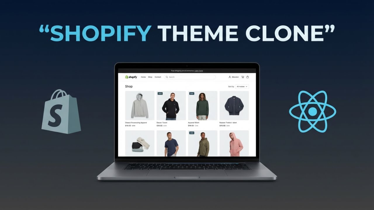 I Built a Shopify Theme Clone Using React.js (Step-by-Step, No BS)