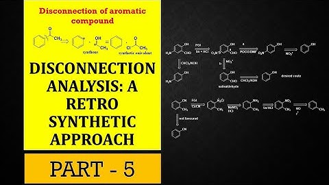 Disconnection Approach | Retrosynthetic Analysis | Part 5