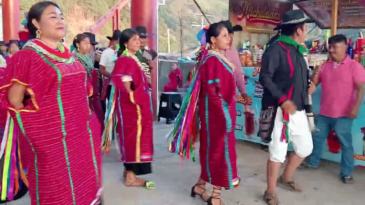 Que bonito bailan las mujeres triquis de El Rastrojo Copala Jux. Oax. 2025