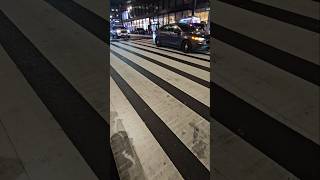 NYPD Unmarked And 62 PCT Passing By On East 42nd Street In Midtown, Manhattan, New York City