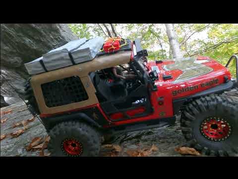 Jeep GOLDEN EAGLE Axial SCX10 III Jeep CJ-7 Renegade #subscribe