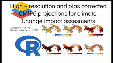 Aplicación del método delta para desescalado de información climática futura - Tutorial SIG con R