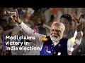 India election modi wins but bjp shocked by loss of majority