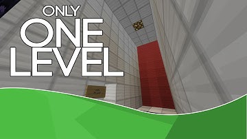 There Is Only One Level | Minecraft Parkour Map.