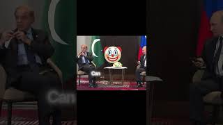 Putin Watching Shahbaz Sharif Struggle with Headphones Vladimir Putin Kremlin Leader Exposed On Camera He Throws His Earpiece On The Table