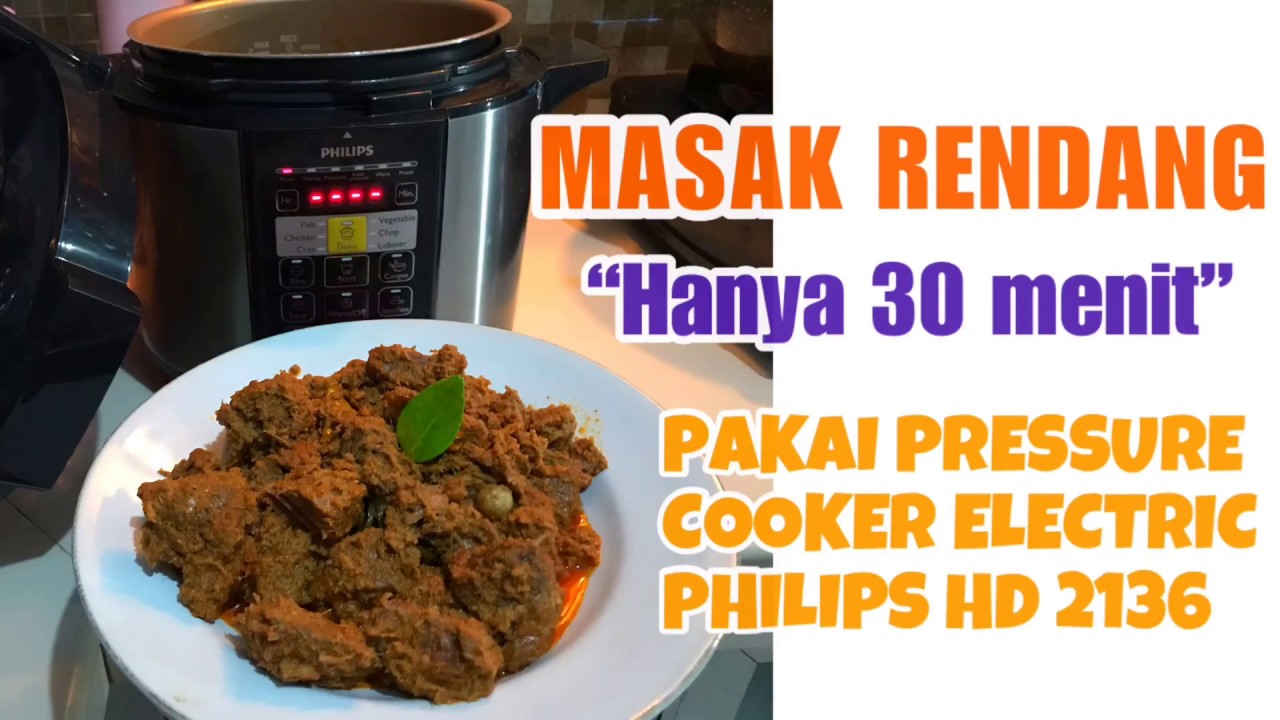 Cooker pressure masak guna rendang Semua Mengenai