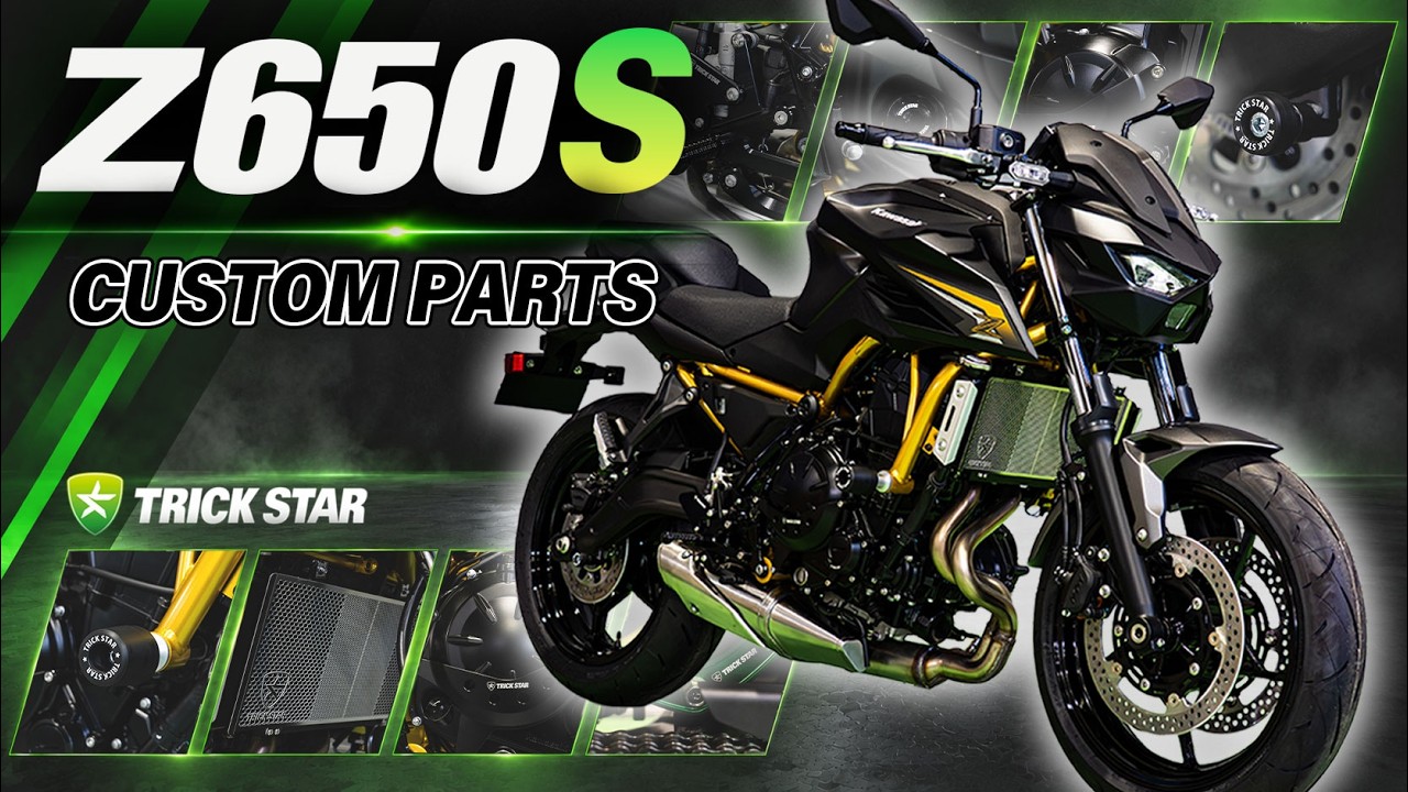 Kawasaki Z650S】トリックスター適合アイテム紹介！｜TRICKSTAR Custom