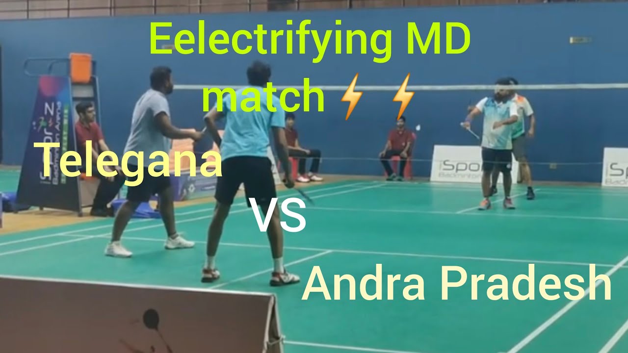 Electrifying Encounter: Telangana vs Andhra Pradesh Badminton Match | BADMINTON highlights 