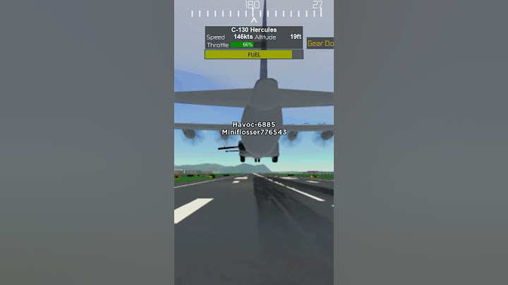 Landing the AC-130 in PTFS