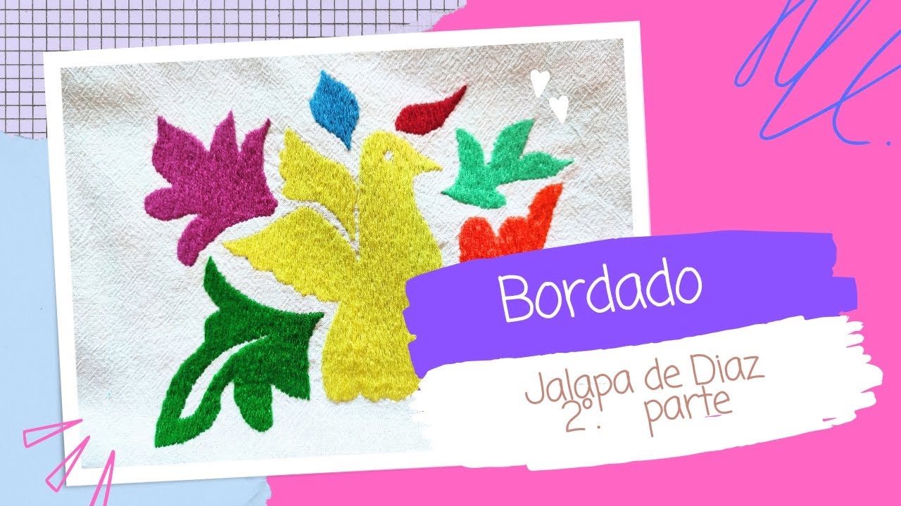 Bordado San Felipe Jalapa de Díaz, Oaxaca. parte 2
