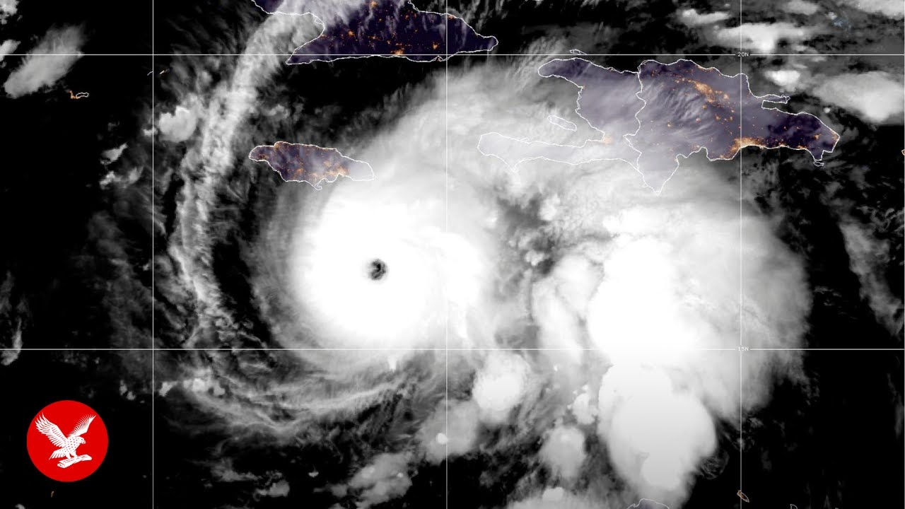 Watch Hurricane Melissa's historic journey in timelapse