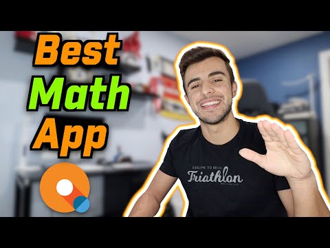 Video THE BEST MATH APP FOR COLLEGE STUDENTS! | QANDA REVIEW - youtube