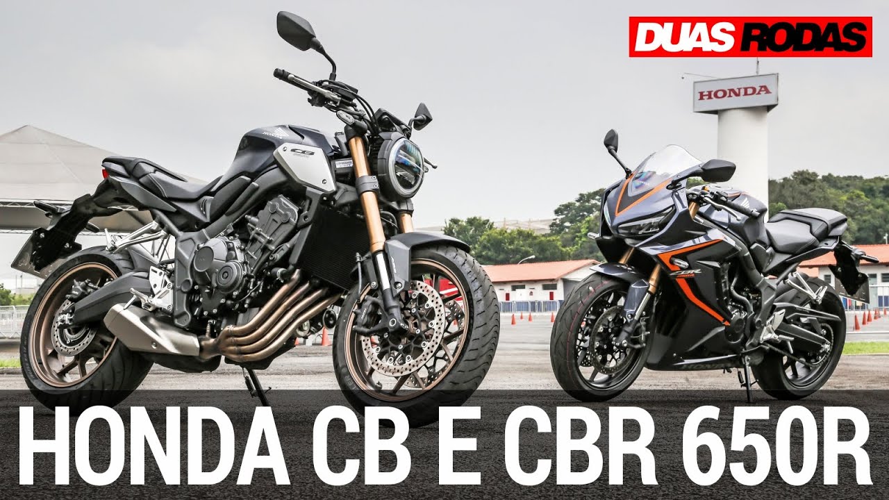 NOVAS HONDA CB 650R E CBR 650R