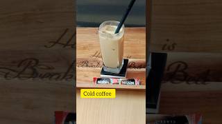 1 minute Cold Coffee Easy and tasty chilled coffee at home | viral trending cold coffee yummy