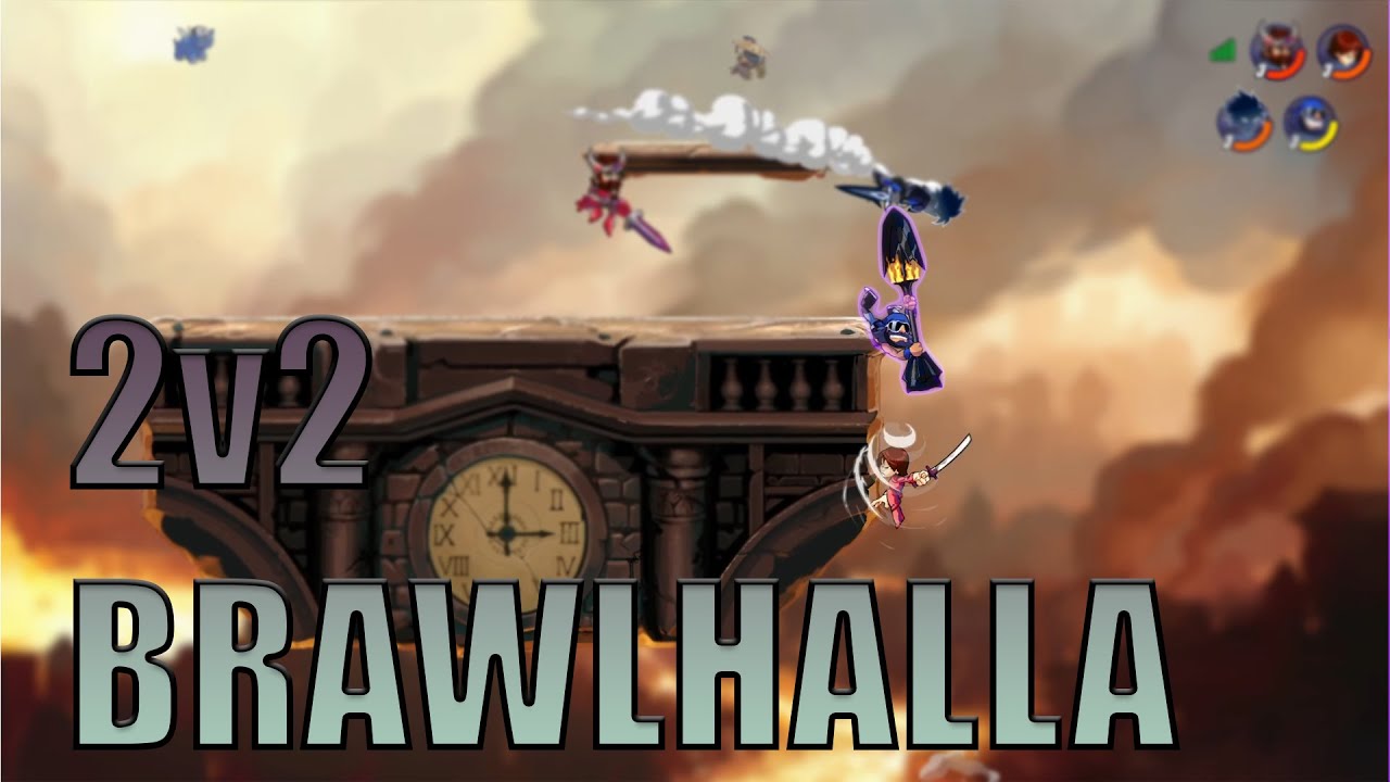brawlhalla 2000 elo crazy guys 2v2 ranked - YouTube