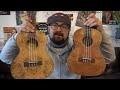 KALA Ukuleles - 14 x Tenor Ukuleles Compared and Played