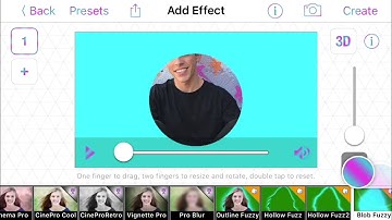 Sqaure to circle spin tutorial[using video star]