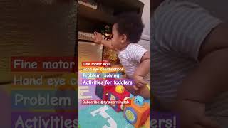 Benefits of stacking blocks! #finemotorskills #toyideas #toys #toddleractivities #kidsactivities