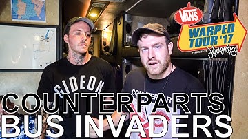 Counterparts - BUS INVADERS Ep. 1223 [Warped Edition 2017]