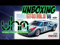 UNBOXING Meng Model 1/12 RS-002 Ford GT40 Mk.II'66