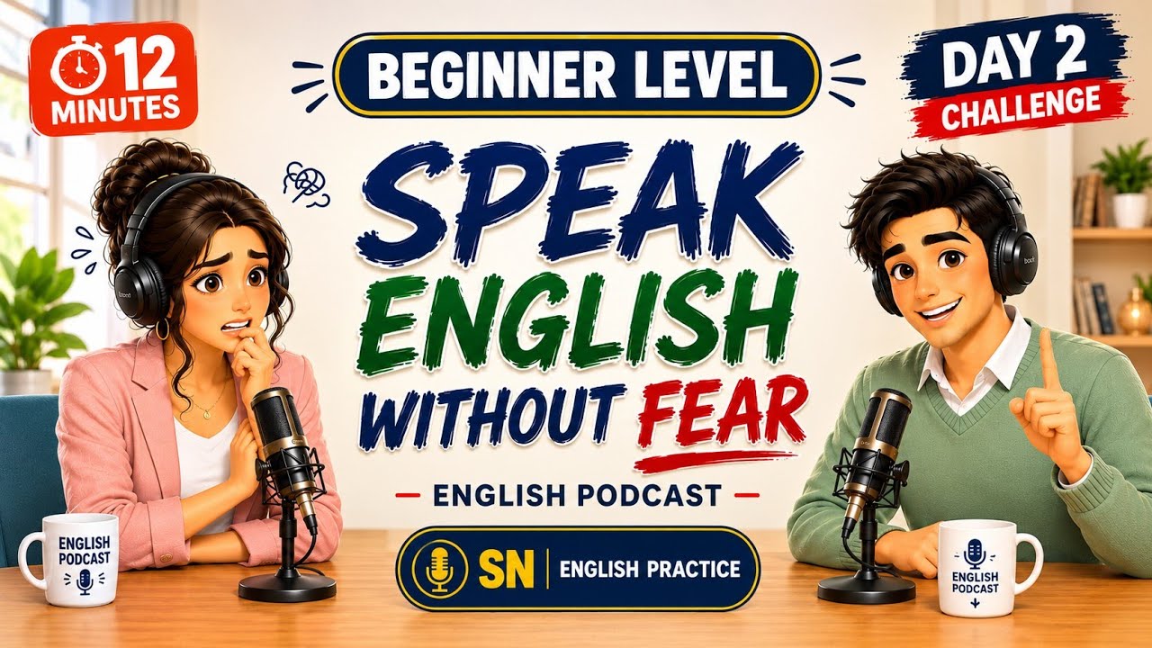 Speak English Without Fear | English Speaking Practice for Beginners ...
