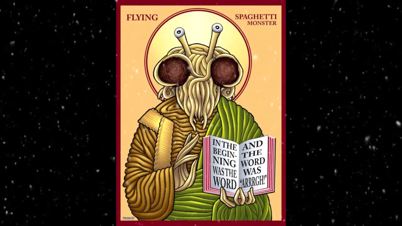 The Flying Spaghetti God is Preaching. YouTube