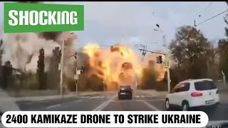 Shocking ! 2400 kamikaze drone to strike Ukraine ,Russia ordered 2,400 Shahed 136 kamikaze UAVs from