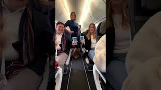 Enjoy you flight journey like this 🔥🔥👌🏽🥂🥳