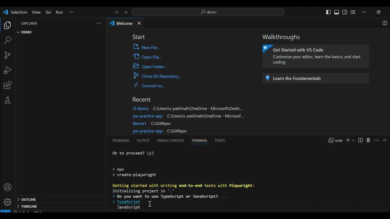 Playwright Framework Installation Guide - YouTube