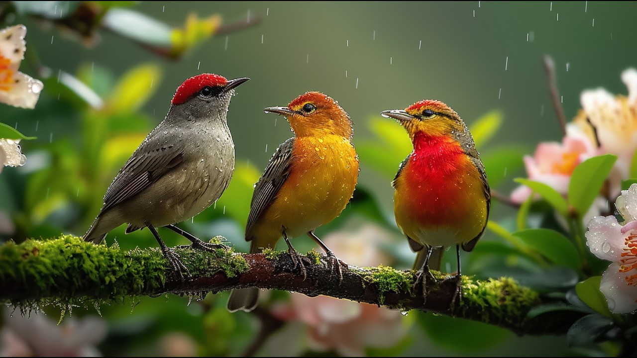 Relaxing Piano Music with Morning Bird Sounds | Peaceful Nature Sounds for a Calm Mind
