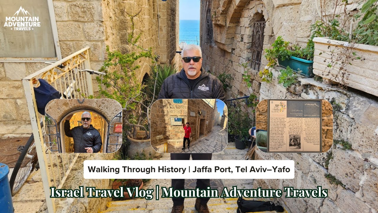 Jaffa Port Walk | Ancient Streets of Tel Aviv–Yafo | Travel Vlog | Mountain Adventure Travels