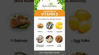 Top Foods High in Vitamin D for Bone Health &amp; Immunity #ayeshanutrizen