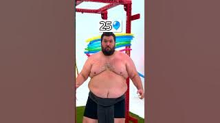 Pegulat Sumo vs Balon