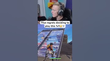 Tfue regrets taking this 1v1 for this😳💀 #fortnite #fortniteclips #gaming #tfue #1v1 #subscribe