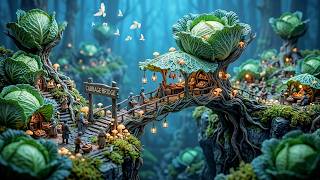 Tiny Forest Village: The Enchanted Cabbage Patch | Celtic Ambient Music